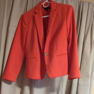 Ann Taylor Bold Red Blazer